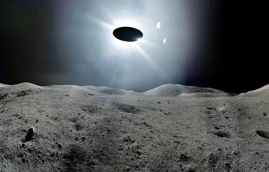 Schwarzes Mond-UFO von Amateur-Astronom gefilmt inkl Video