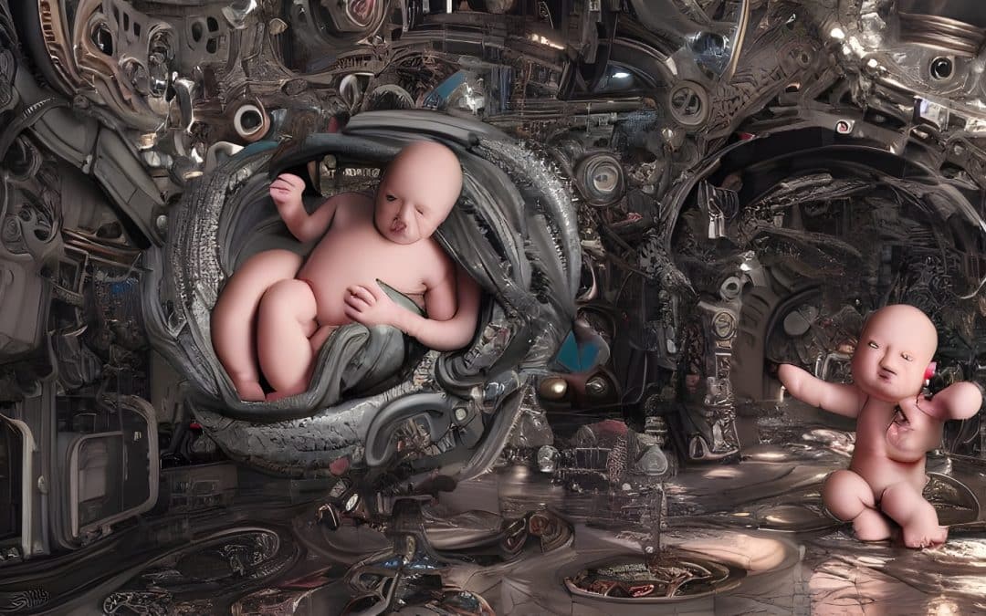 So werden virtuelle Babys im Metaverse in 50 Jahren sein